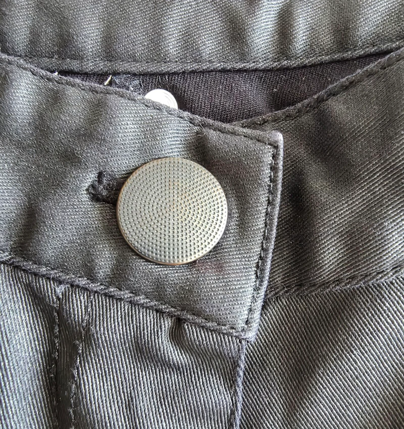 Pantalón corto negro revestido 38 M Petit Baigneur pantalón corto brillante – photo 6